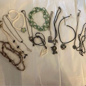 A Bakers dozen of Earrings, Bracelets and Earrings.